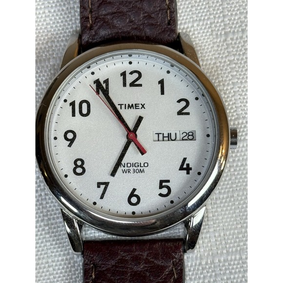 5 Piece Set of Pre—Owned‎ Timex Watches. Waterproof. Indiglo. 1 windup. main image 11